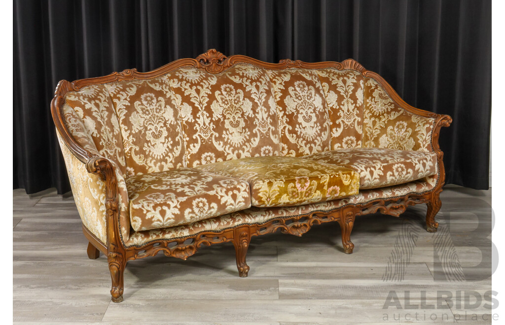 Three Piece Victorian-Style Lounge Set