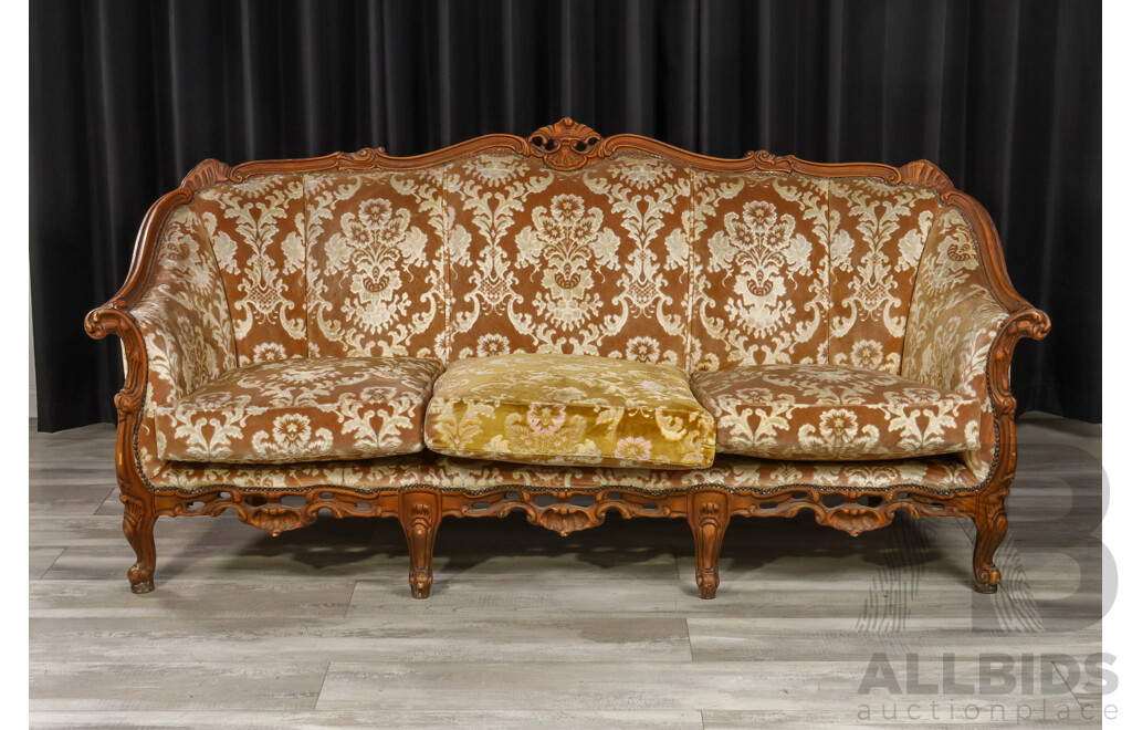 Three Piece Victorian-Style Lounge Set