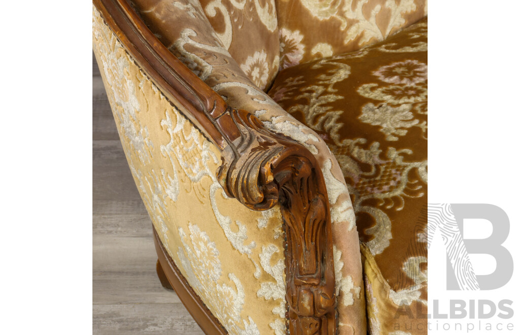 Three Piece Victorian-Style Lounge Set