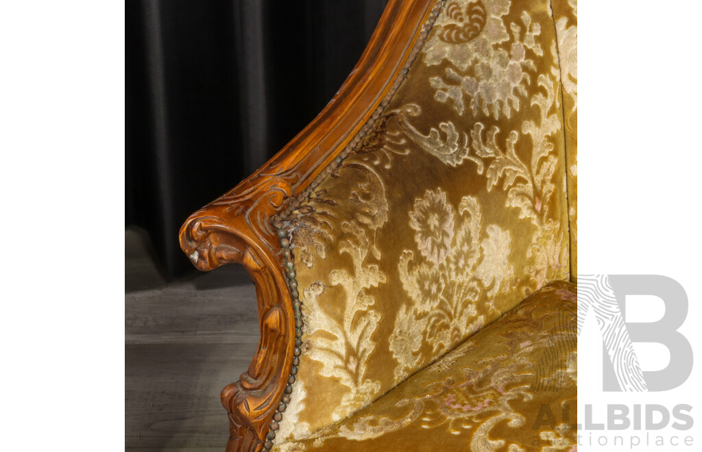 Three Piece Victorian-Style Lounge Set