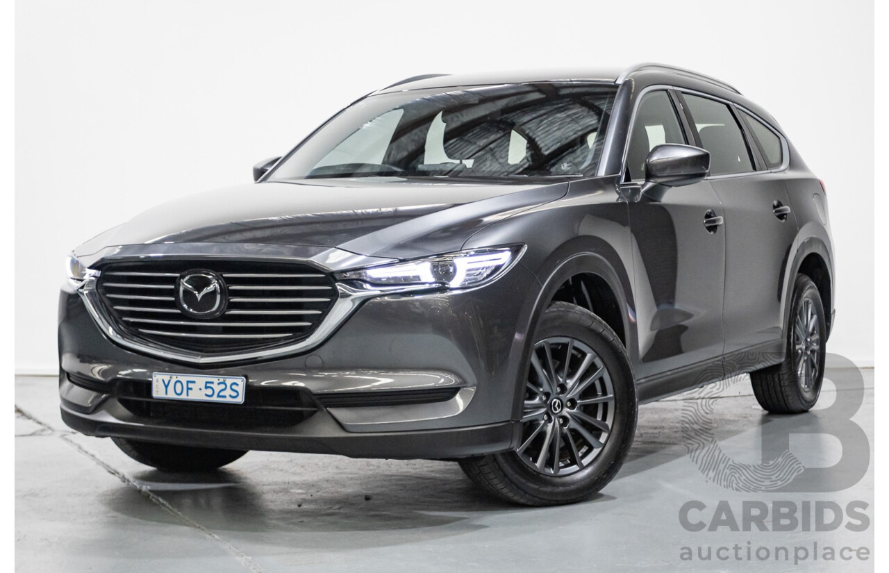 8/2019 Mazda CX-8 Sport FKG B 4d Wagon Machine Grey Metallic Turbo Diesel 2.2L - 7 Seater