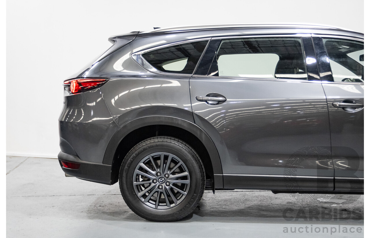 8/2019 Mazda CX-8 Sport FKG B 4d Wagon Machine Grey Metallic Turbo Diesel 2.2L - 7 Seater