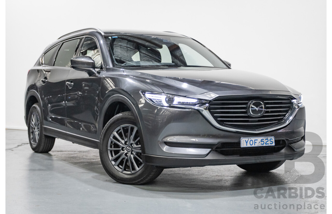 8/2019 Mazda CX-8 Sport FKG B 4d Wagon Machine Grey Metallic Turbo Diesel 2.2L - 7 Seater