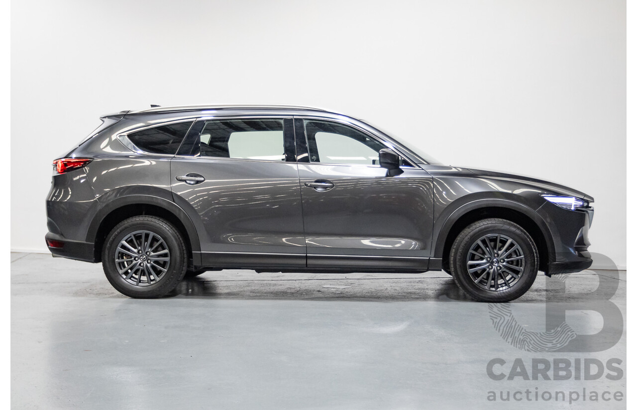 8/2019 Mazda CX-8 Sport FKG B 4d Wagon Machine Grey Metallic Turbo Diesel 2.2L - 7 Seater