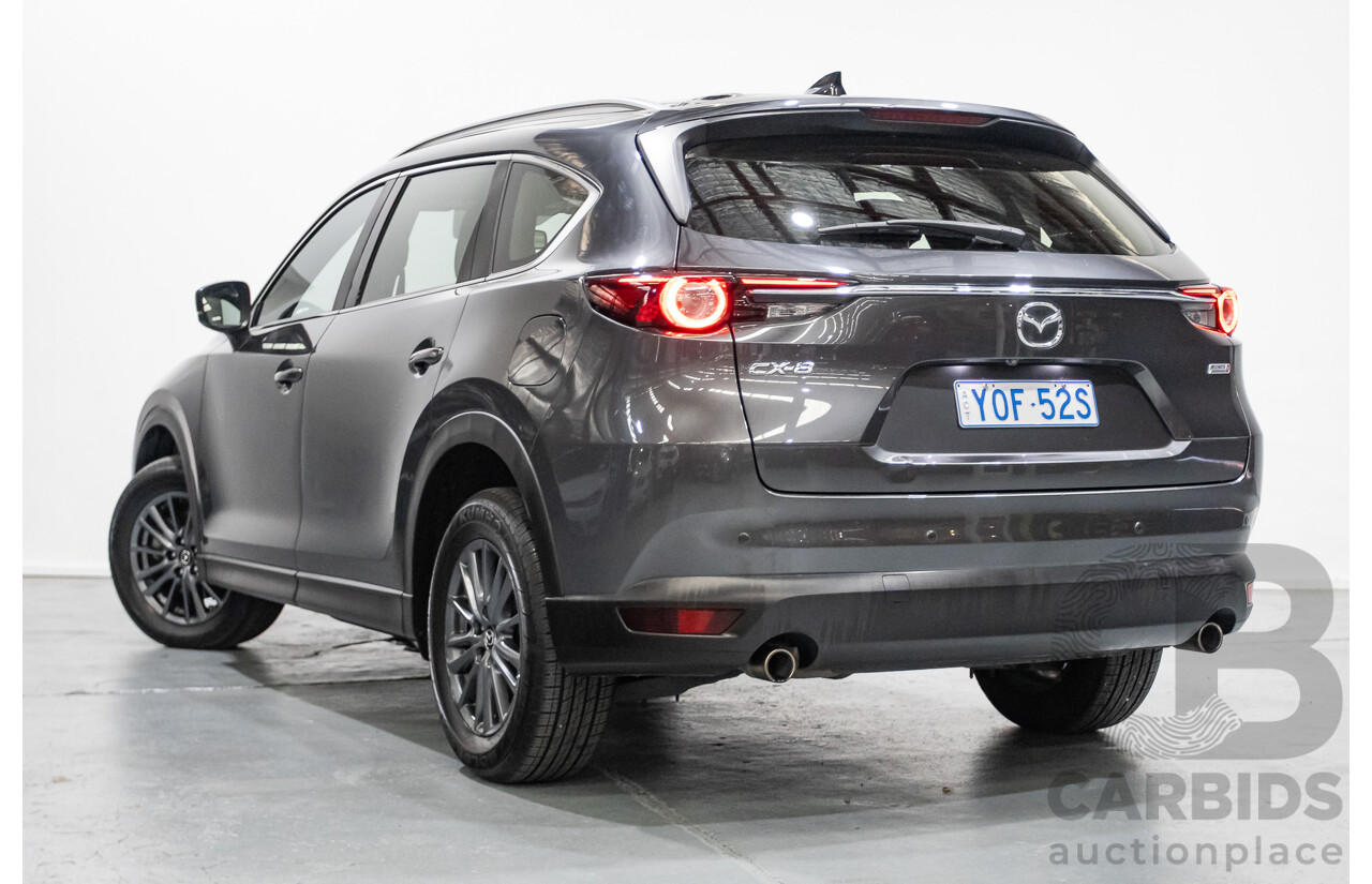 8/2019 Mazda CX-8 Sport FKG B 4d Wagon Machine Grey Metallic Turbo Diesel 2.2L - 7 Seater