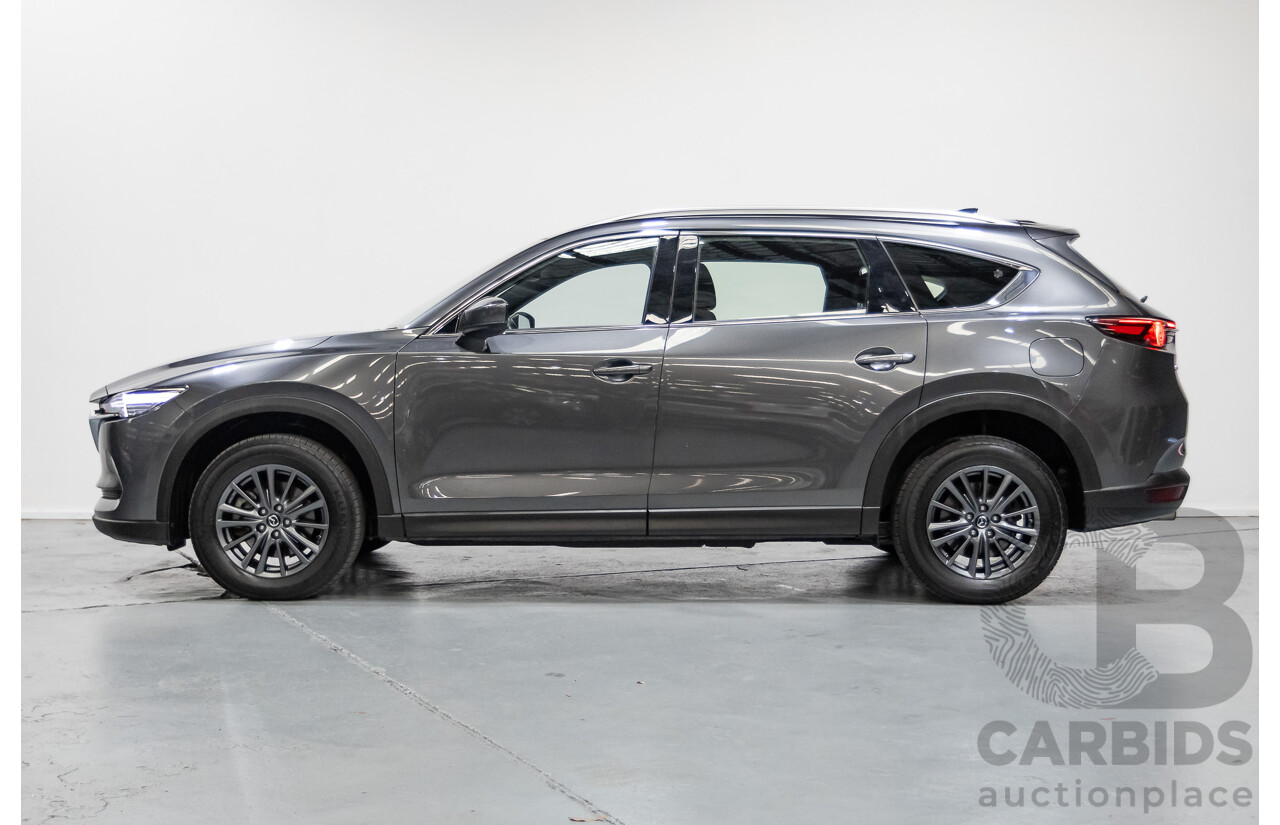 8/2019 Mazda CX-8 Sport FKG B 4d Wagon Machine Grey Metallic Turbo Diesel 2.2L - 7 Seater