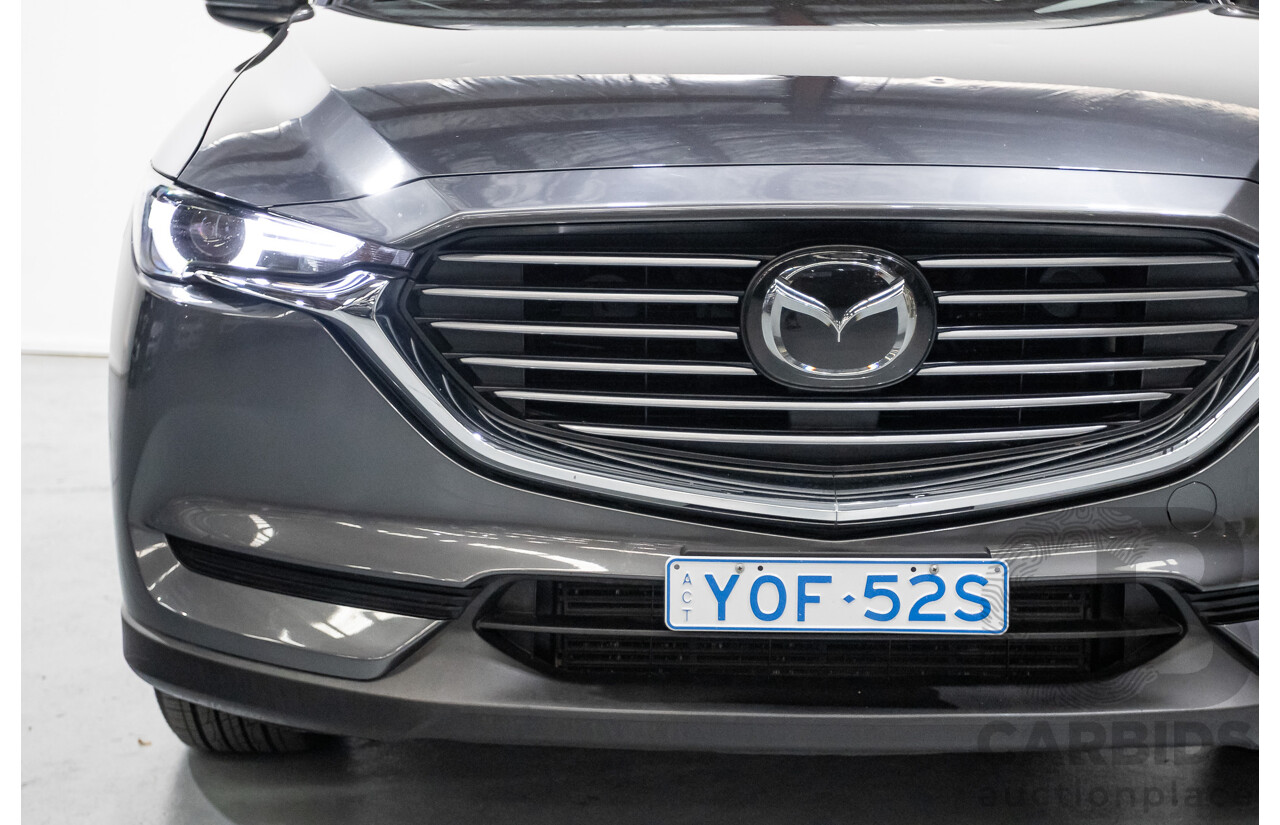 8/2019 Mazda CX-8 Sport FKG B 4d Wagon Machine Grey Metallic Turbo Diesel 2.2L - 7 Seater