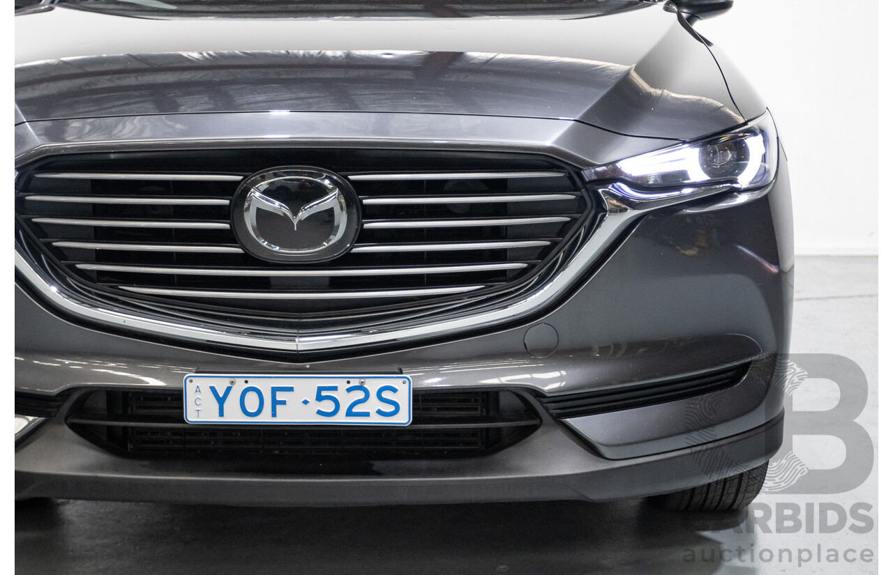 8/2019 Mazda CX-8 Sport FKG B 4d Wagon Machine Grey Metallic Turbo Diesel 2.2L - 7 Seater