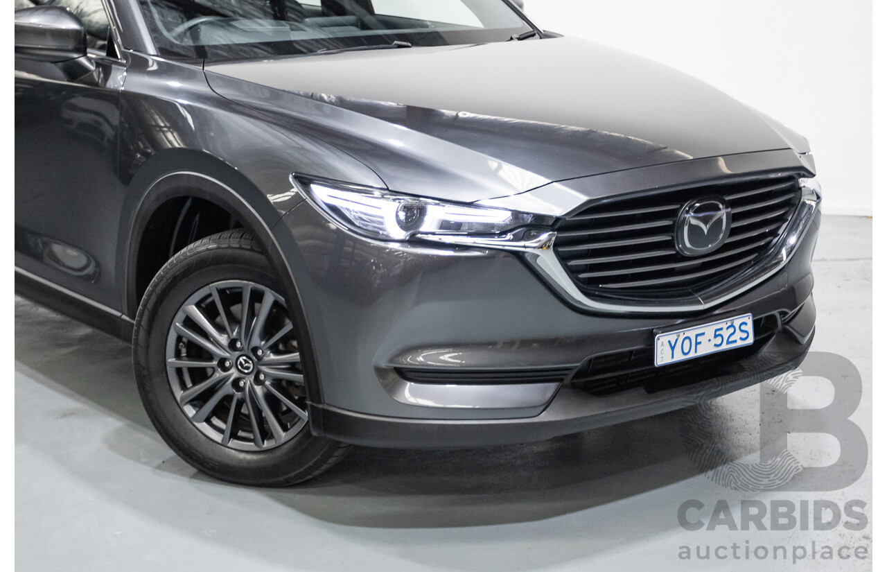 8/2019 Mazda CX-8 Sport FKG B 4d Wagon Machine Grey Metallic Turbo Diesel 2.2L - 7 Seater