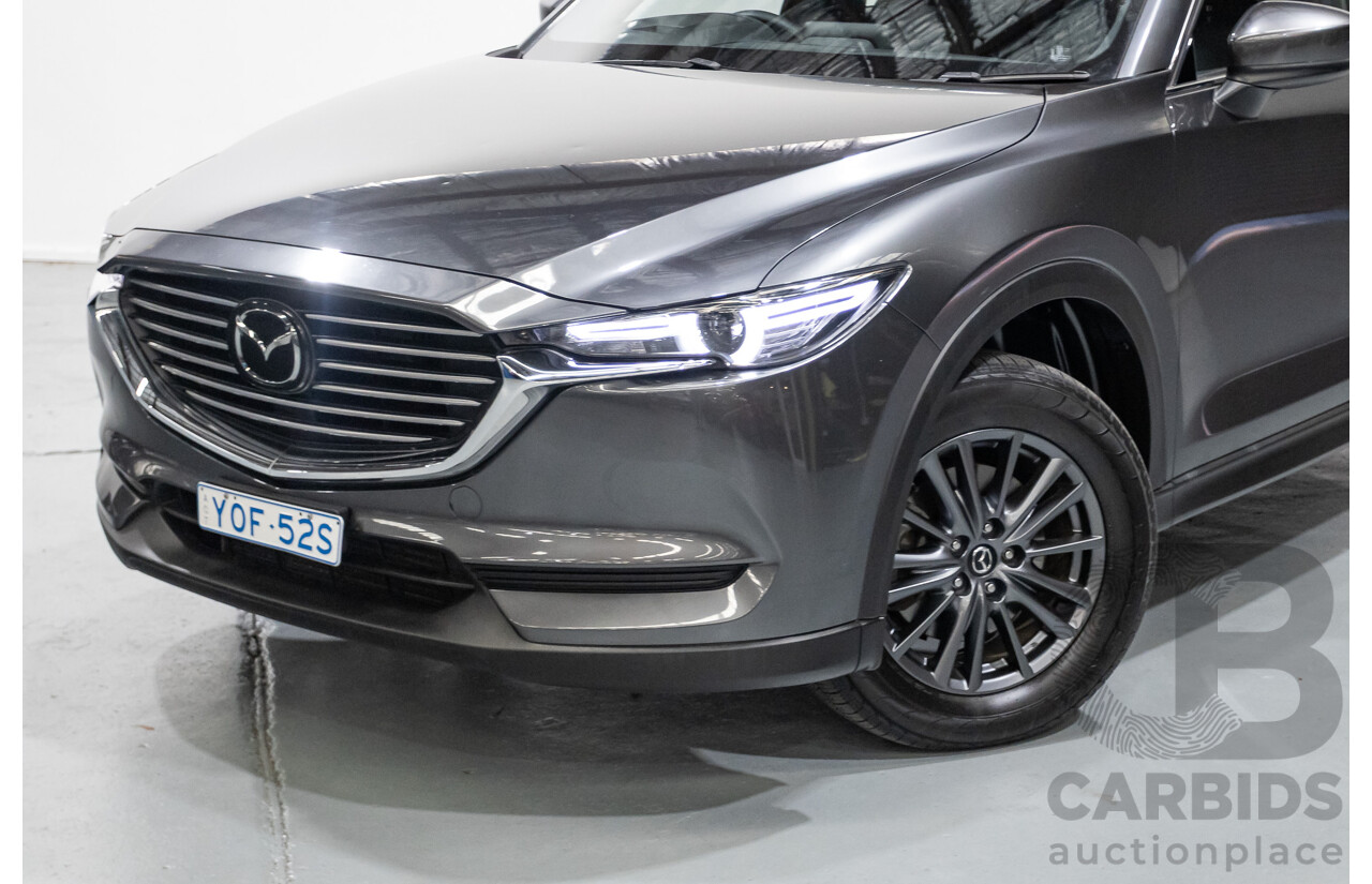 8/2019 Mazda CX-8 Sport FKG B 4d Wagon Machine Grey Metallic Turbo Diesel 2.2L - 7 Seater