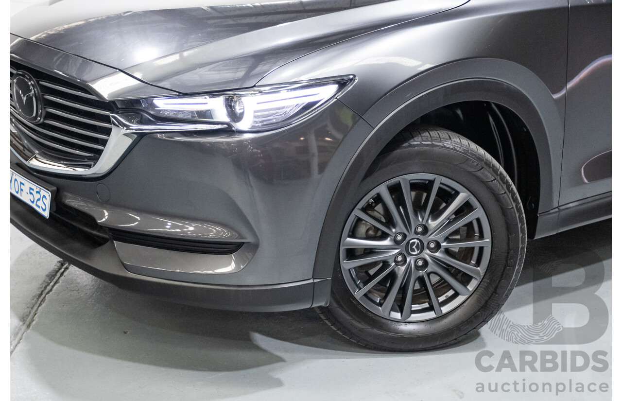 8/2019 Mazda CX-8 Sport FKG B 4d Wagon Machine Grey Metallic Turbo Diesel 2.2L - 7 Seater