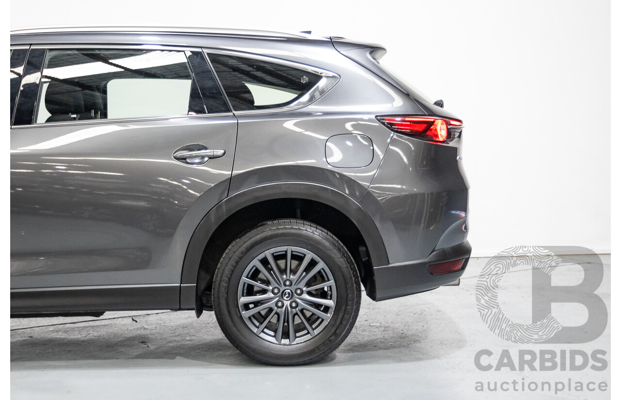 8/2019 Mazda CX-8 Sport FKG B 4d Wagon Machine Grey Metallic Turbo Diesel 2.2L - 7 Seater