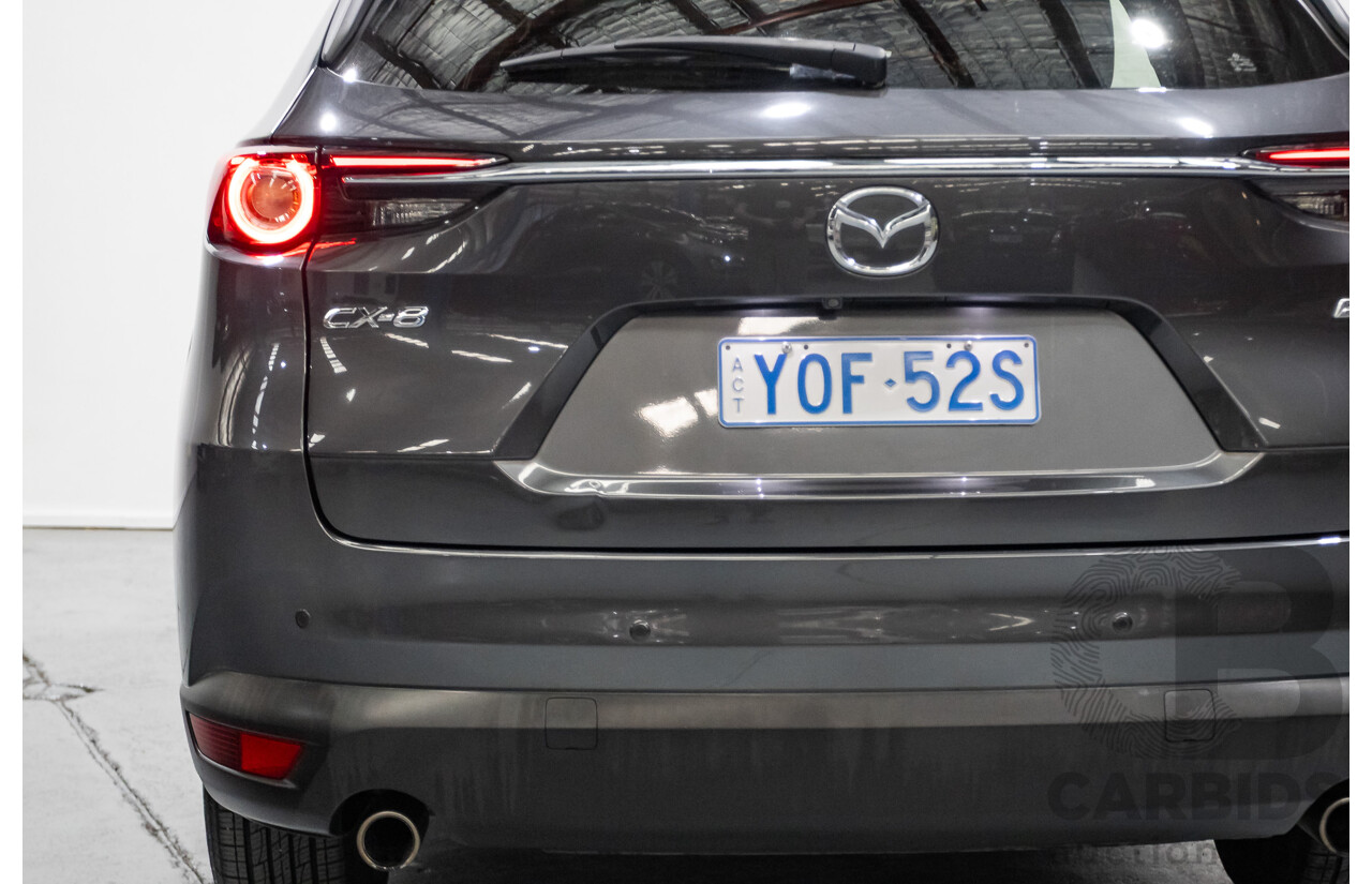 8/2019 Mazda CX-8 Sport FKG B 4d Wagon Machine Grey Metallic Turbo Diesel 2.2L - 7 Seater
