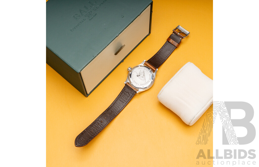 Ball Fireman Racer Automatic 40mm Watch, Model NM2088C-PJ-BKWH