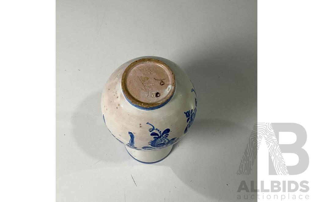 Vintage Modra Ceramic Vase