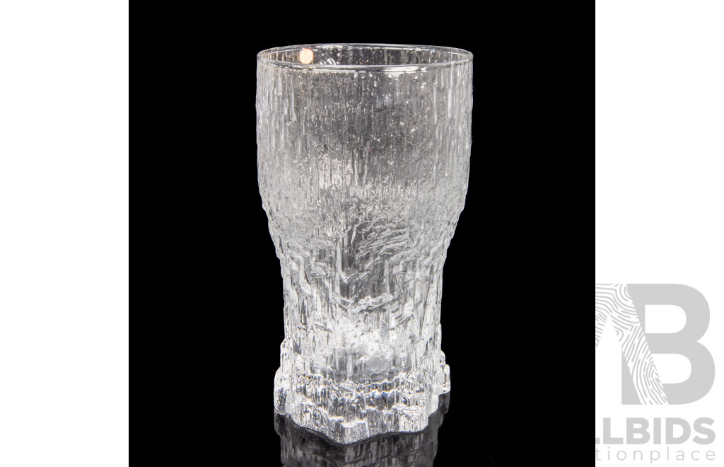 Iittala Aslak Glasses Set Designed by Tapio Wirkkala Made in Finland