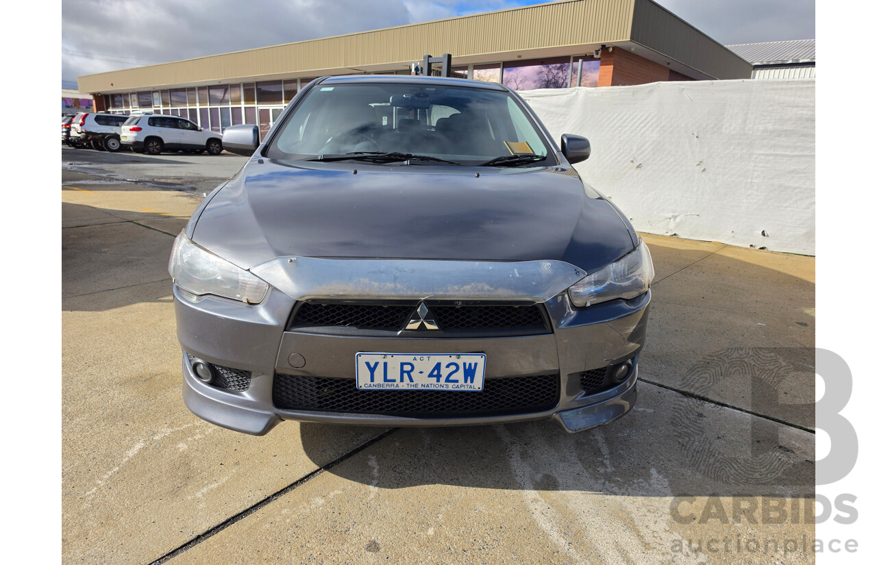 5/2009 Mitsubishi Lancer VR-X Sportback CJ MY09 5d Hatchback Silver 2.4L