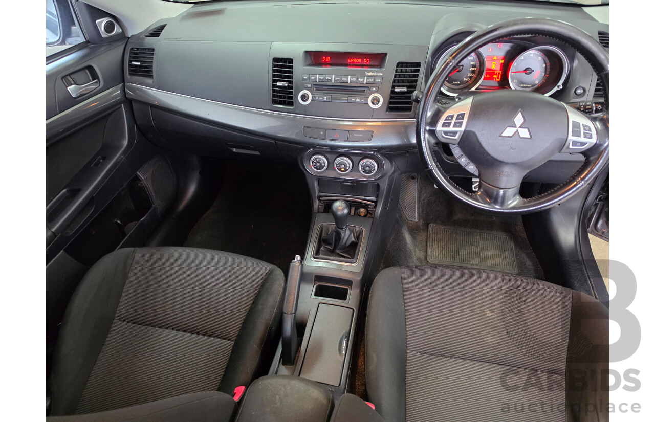 5/2009 Mitsubishi Lancer VR-X Sportback CJ MY09 5d Hatchback Silver 2.4L