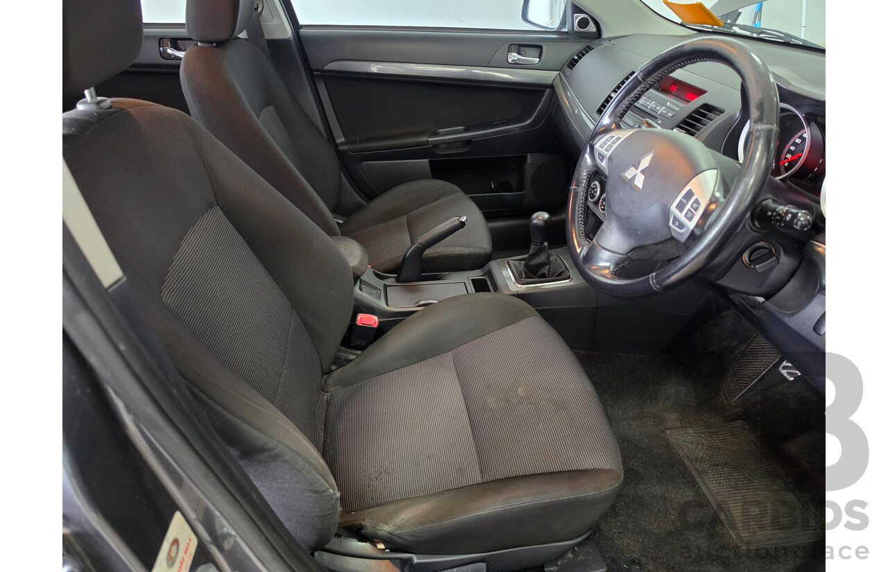 5/2009 Mitsubishi Lancer VR-X Sportback CJ MY09 5d Hatchback Silver 2.4L