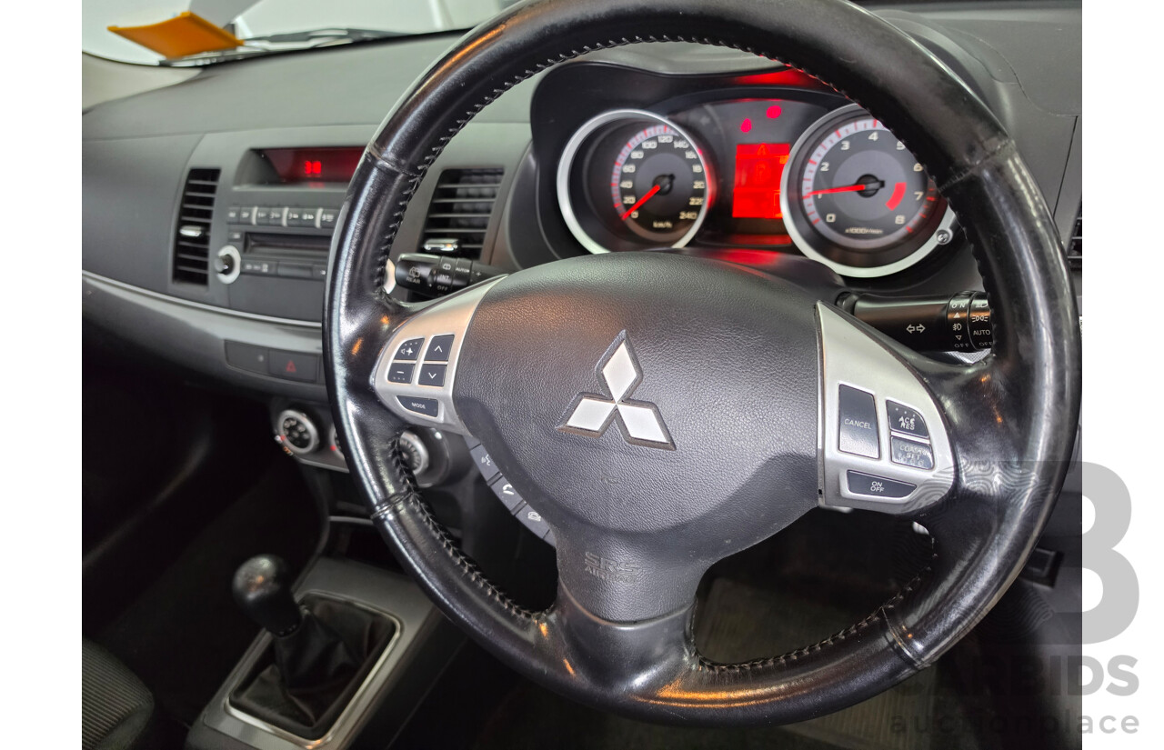 5/2009 Mitsubishi Lancer VR-X Sportback CJ MY09 5d Hatchback Silver 2.4L