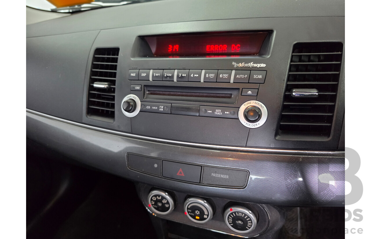 5/2009 Mitsubishi Lancer VR-X Sportback CJ MY09 5d Hatchback Silver 2.4L