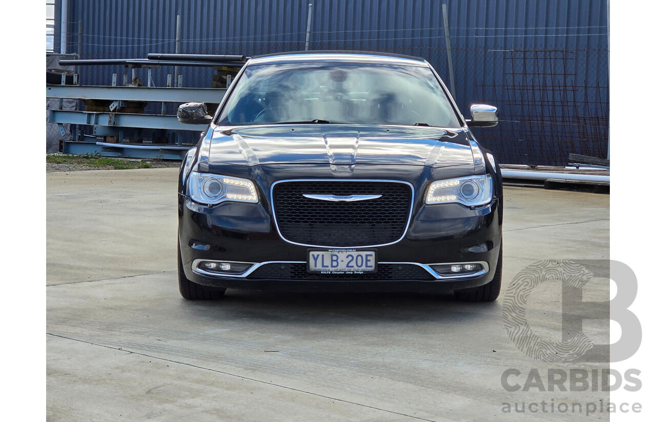 01/2016 Chrysler 300 C MY16 4D Sedan Black 3.6L