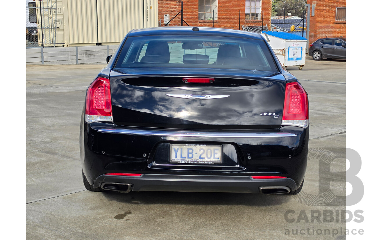 01/2016 Chrysler 300 C MY16 4D Sedan Black 3.6L