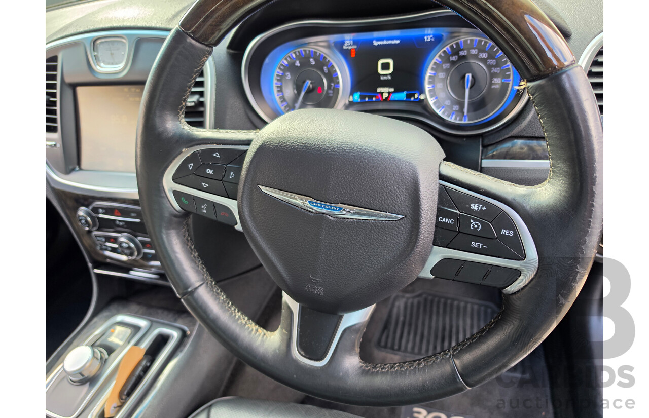 01/2016 Chrysler 300 C MY16 4D Sedan Black 3.6L
