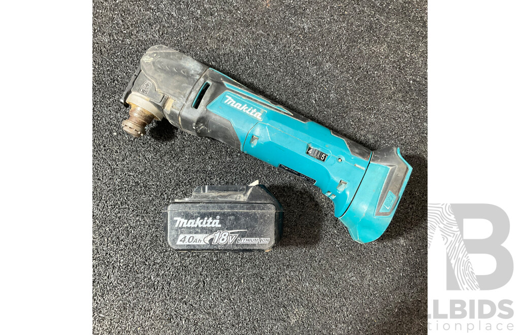 MAKITA 18V Oscillating Multi-Tool (DTM51) with 4.0Ah Battery