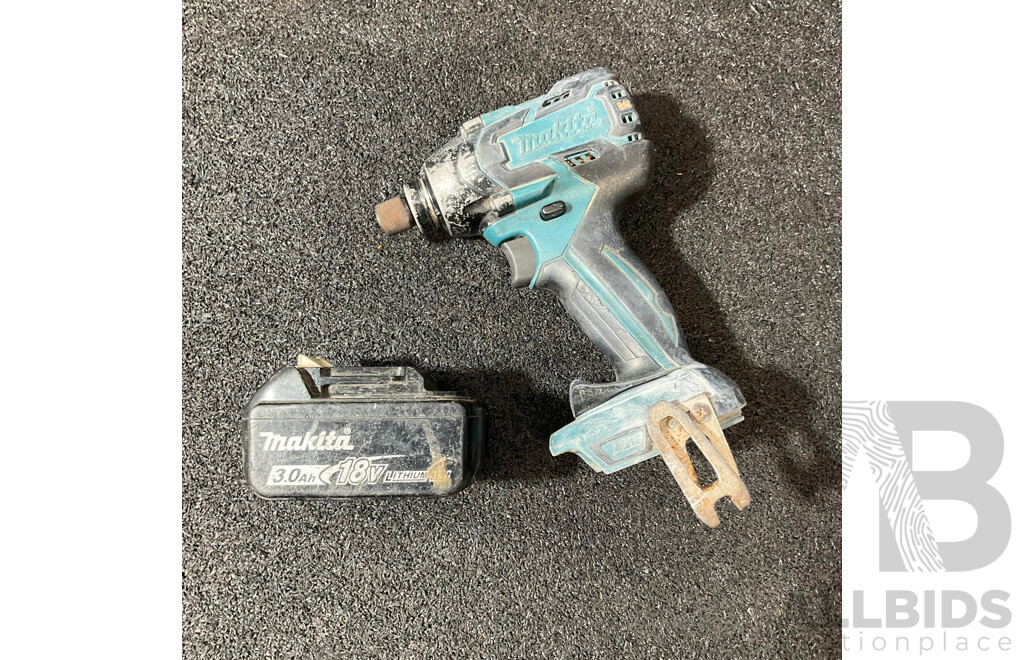 MAKITA 18V Impact Driver (DTD129) with 3.0Ah Battery