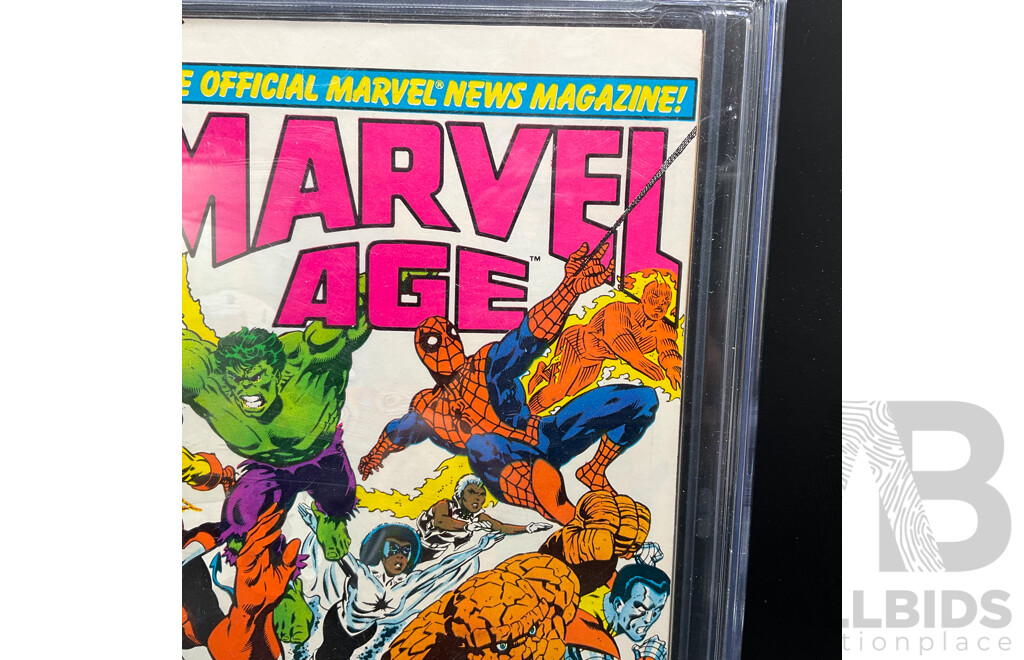 1983 Marvel Age #12 Comics