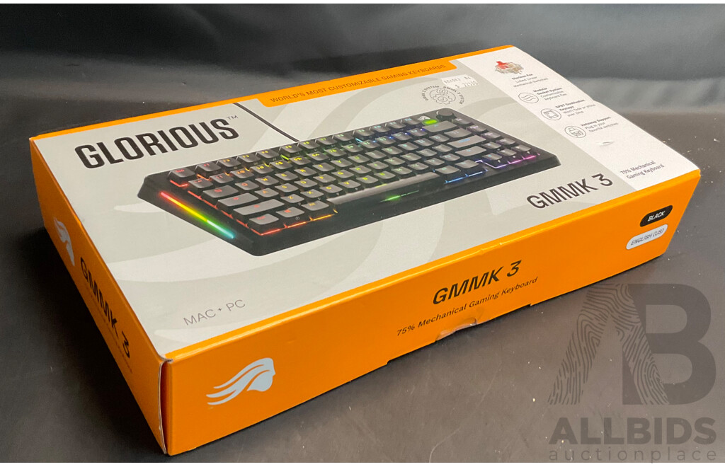 Glorious GMMK3 75% Mechanical Gaming Keyboard