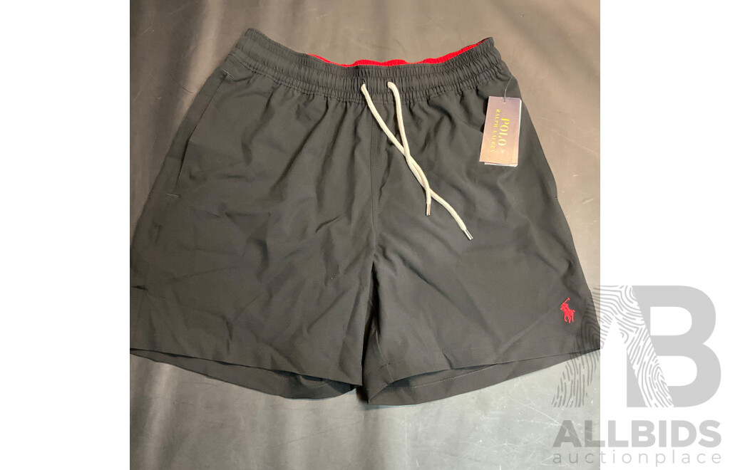 POLO Blue T-Shirt & Black Shorts - Size S - Lot of 2