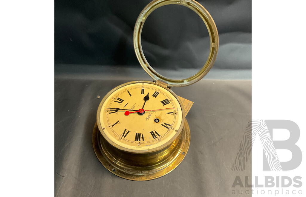 Antique Sestrel's Ship Clock ''Made in England''