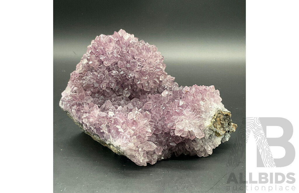 Large Natural Amethyst Crystal Cluster