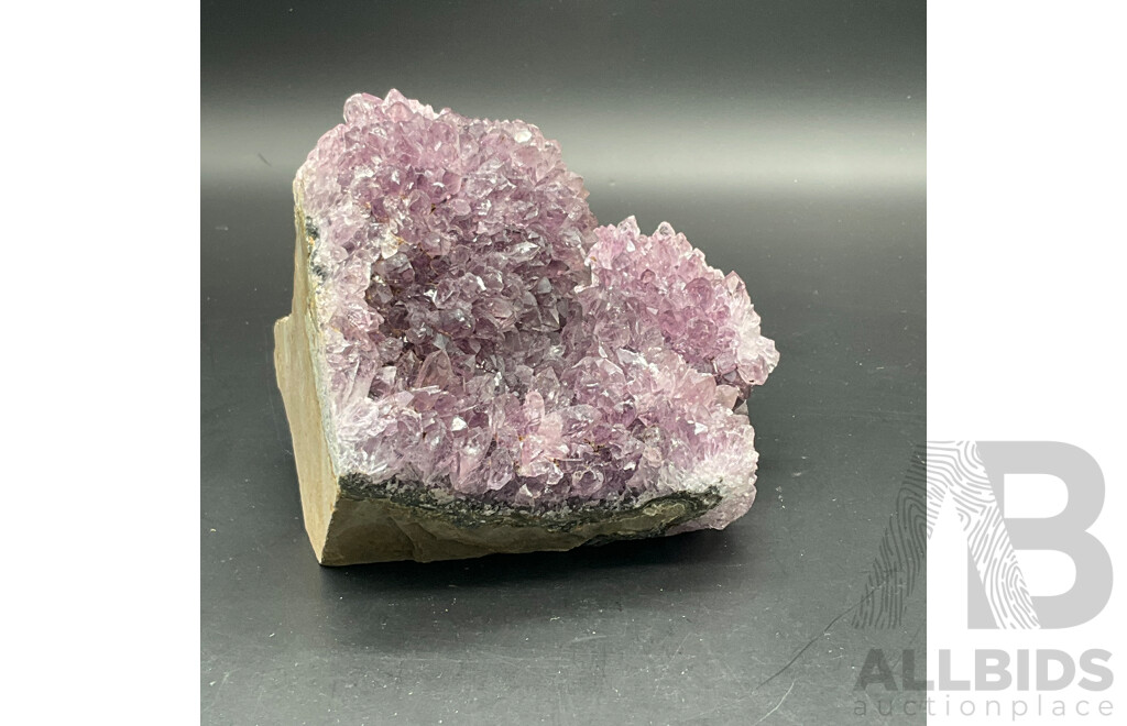 Large Natural Amethyst Crystal Cluster