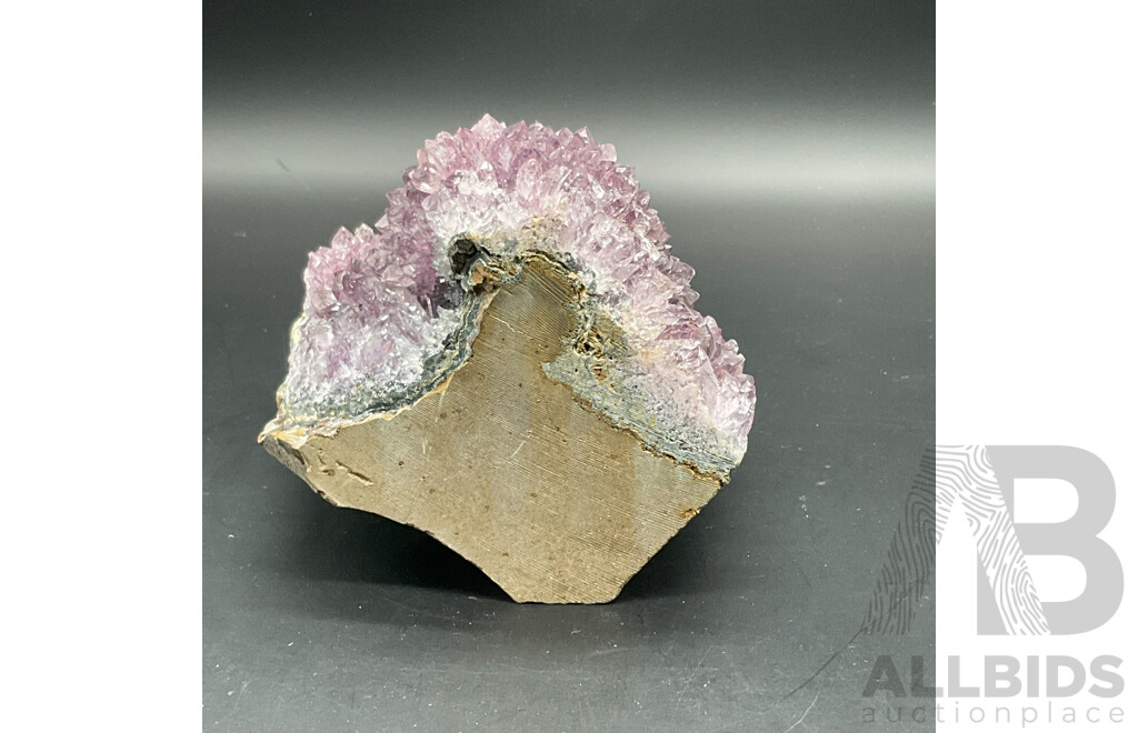 Large Natural Amethyst Crystal Cluster