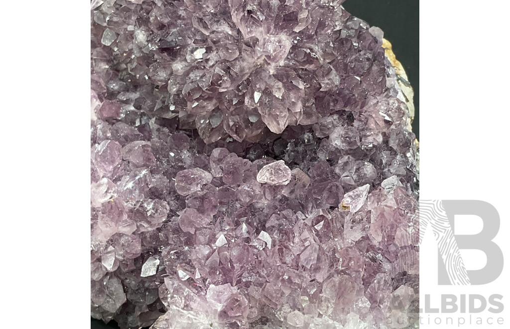Large Natural Amethyst Crystal Cluster