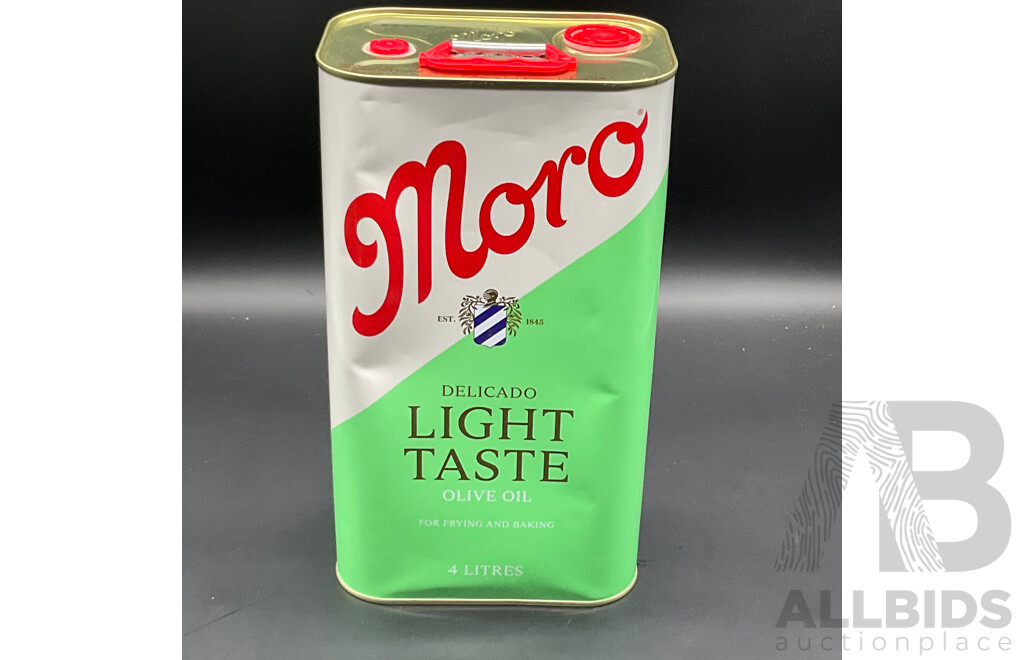 MORO Primium Light Taste Olive Oil 4L