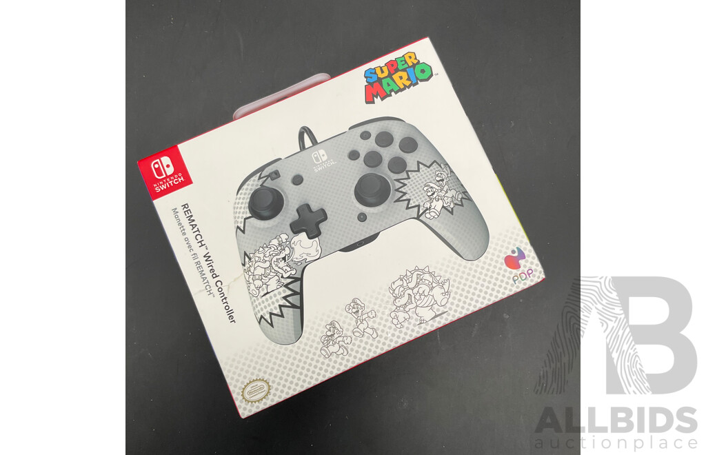 NINTENDO Switch SUPER MARIO Wired Controller