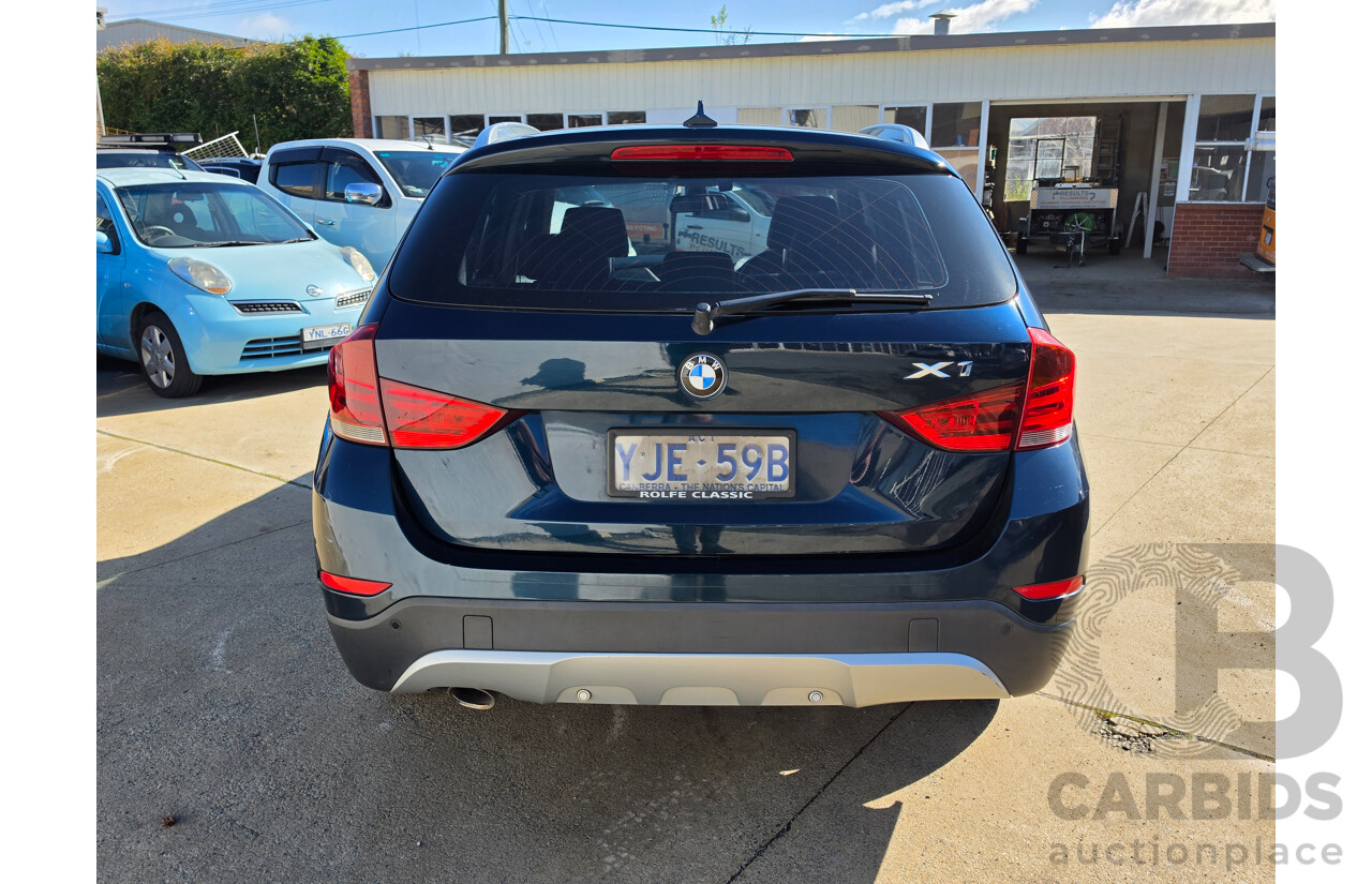 01/2013 BMW X1 Sdrive 18D E84 MY13 4D Wagon Blue Turbo Diesel 2.0L