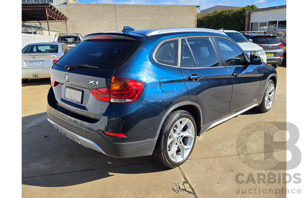 01/2013 BMW X1 Sdrive 18D E84 MY13 4D Wagon Blue Turbo Diesel 2.0L