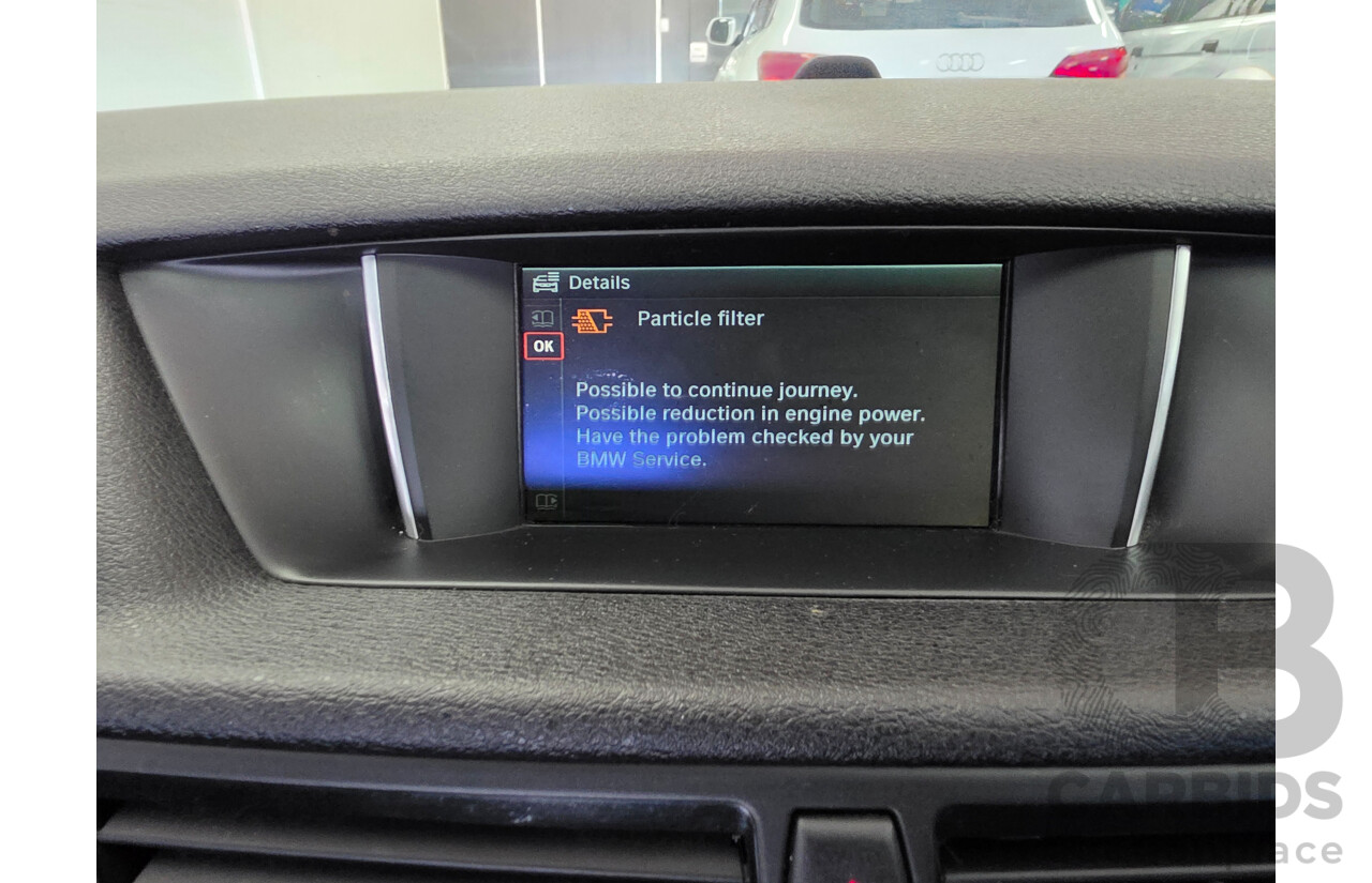 01/2013 BMW X1 Sdrive 18D E84 MY13 4D Wagon Blue Turbo Diesel 2.0L