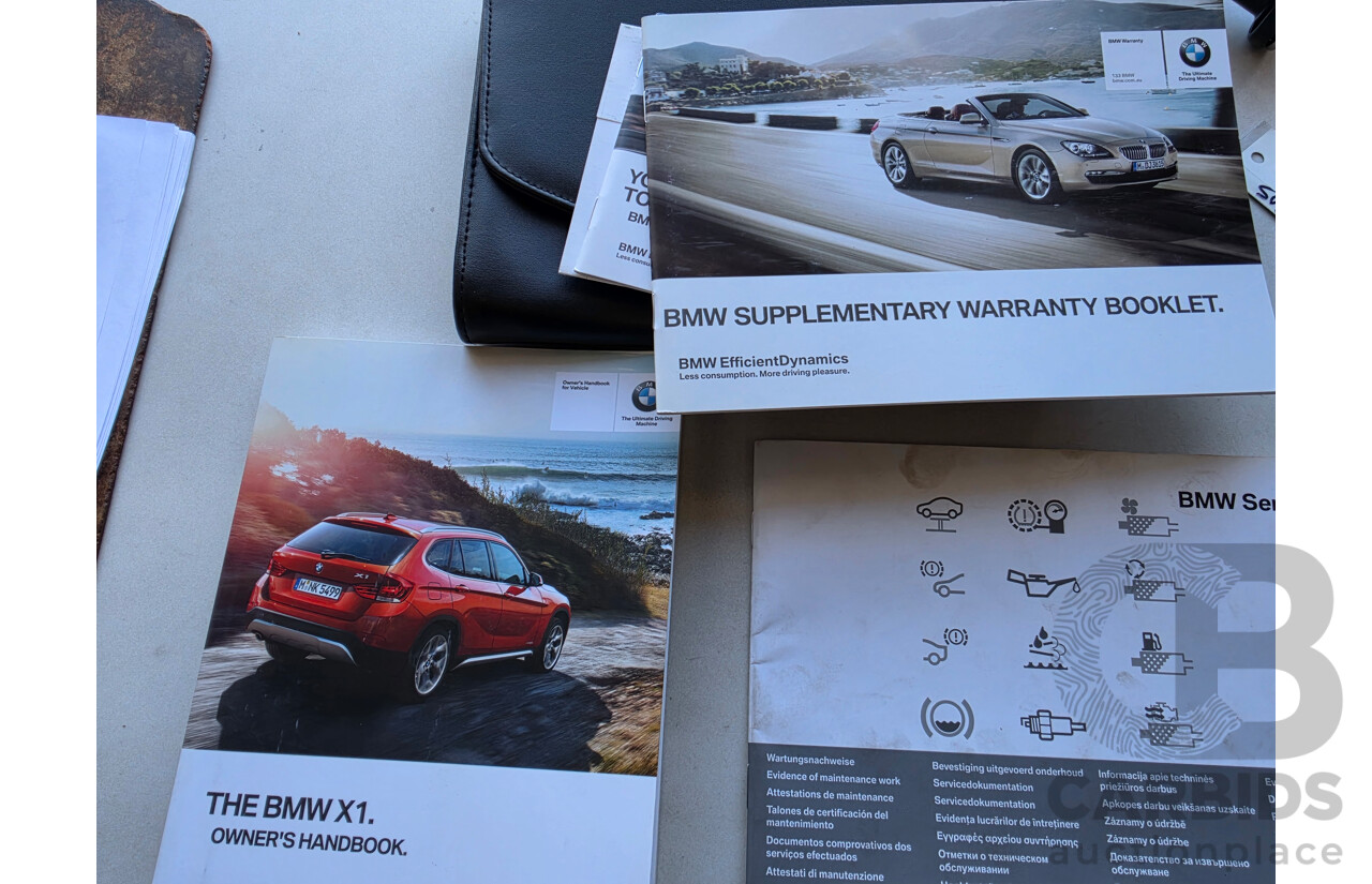 01/2013 BMW X1 Sdrive 18D E84 MY13 4D Wagon Blue Turbo Diesel 2.0L