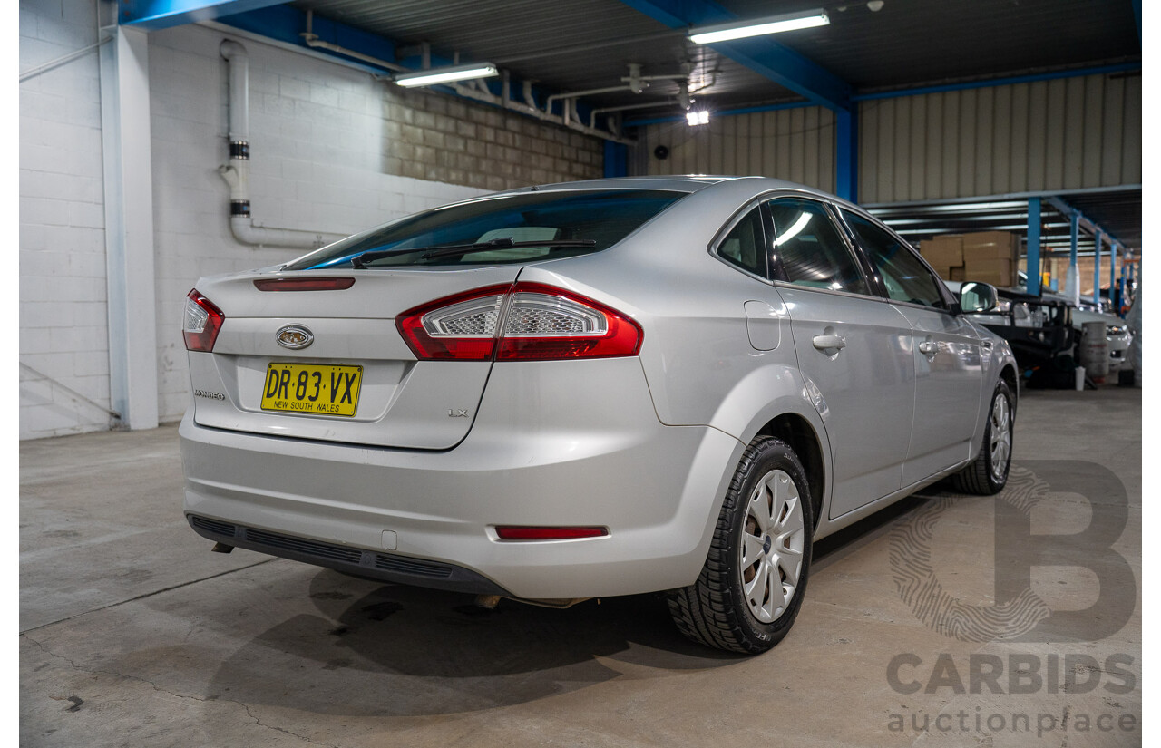 11/2010 Ford Mondeo LX (FWD) MC 4d Wagon Silver 2.3L