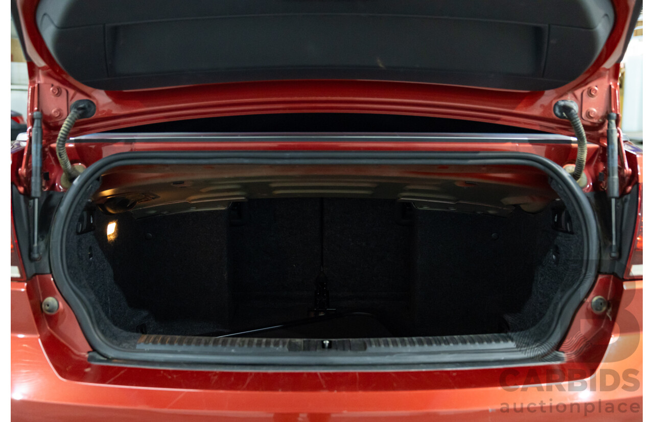 9/2011 Volkswagen Golf 118 TSI 1C 2d Cabriolet Red 1.4L
