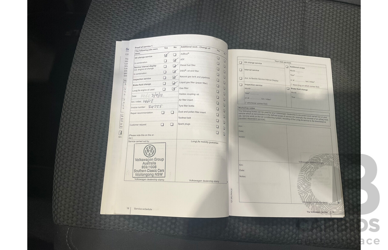9/2011 Volkswagen Golf 118 TSI 1C 2d Cabriolet Red 1.4L
