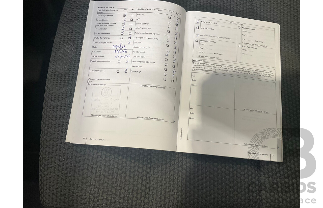 9/2011 Volkswagen Golf 118 TSI 1C 2d Cabriolet Red 1.4L