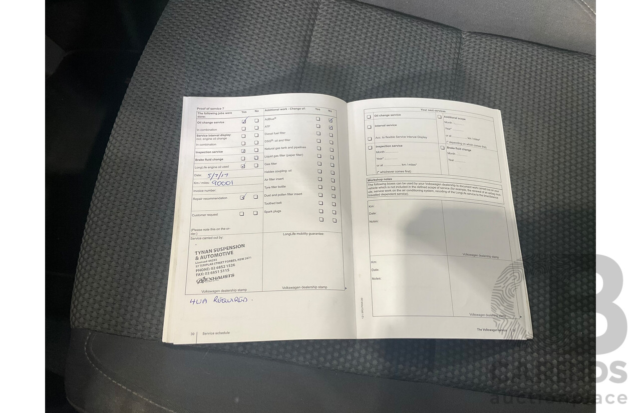 9/2011 Volkswagen Golf 118 TSI 1C 2d Cabriolet Red 1.4L