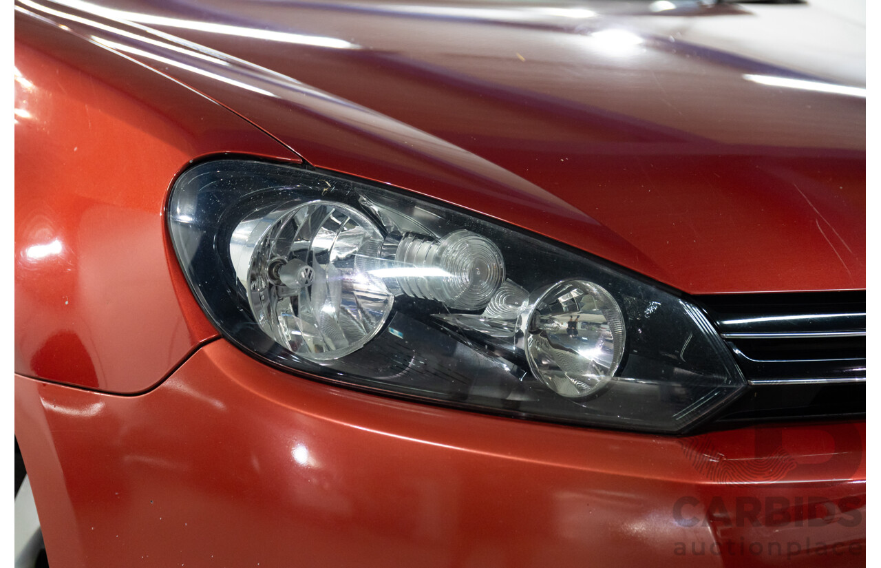 9/2011 Volkswagen Golf 118 TSI 1C 2d Cabriolet Red 1.4L